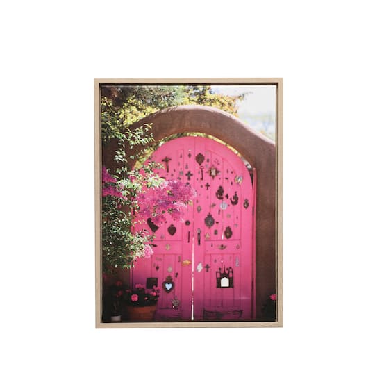 Pink Door Framed Wall Art by Ashland&#xAE;